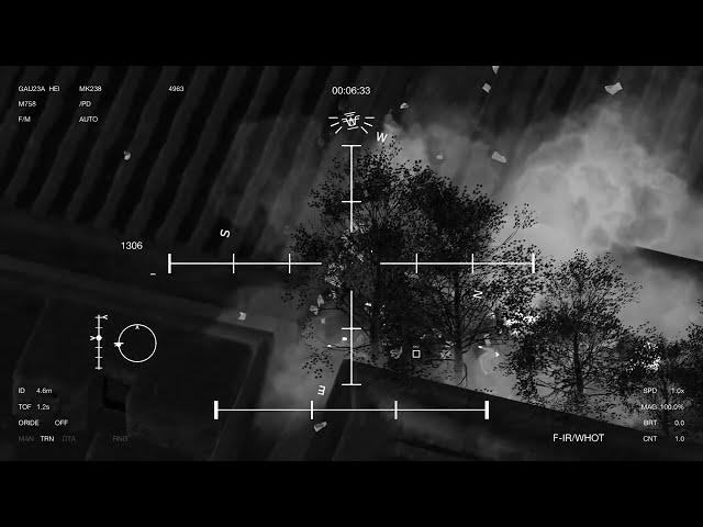 AC-130 destroying Taliban ambush (Project Gunship)