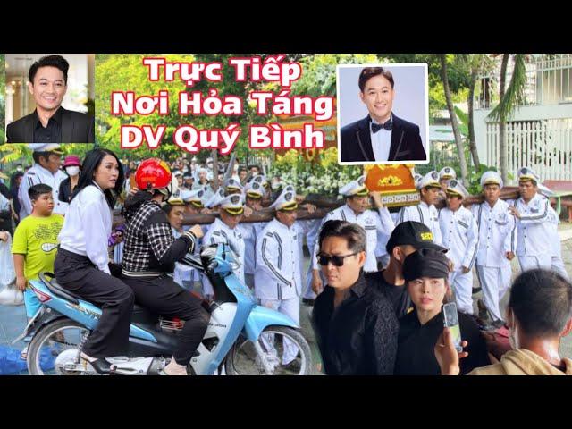 Trực Tiếp: Bà Con Đến Tiễn Đưa Diễn Viên Quý Bình Đến Đài Hỏa Táng Tháp Long Thọ Củ Chi