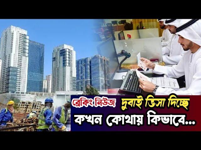 visit visa dubai | dubai visa today update | dubai visa for bangladeshi | দুবাই ভিসার নতুন খবর