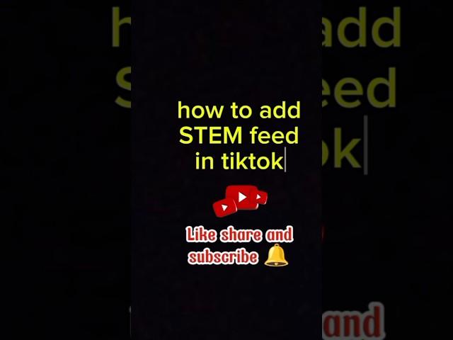 How to on/off stem feed in tiktok/// tiktok ma steem feed kasari on garne #nepalitech #tiktok #tech