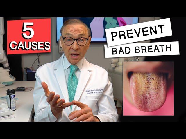 Top 5 CAUSES of BAD BREATH | How to Prevent it!