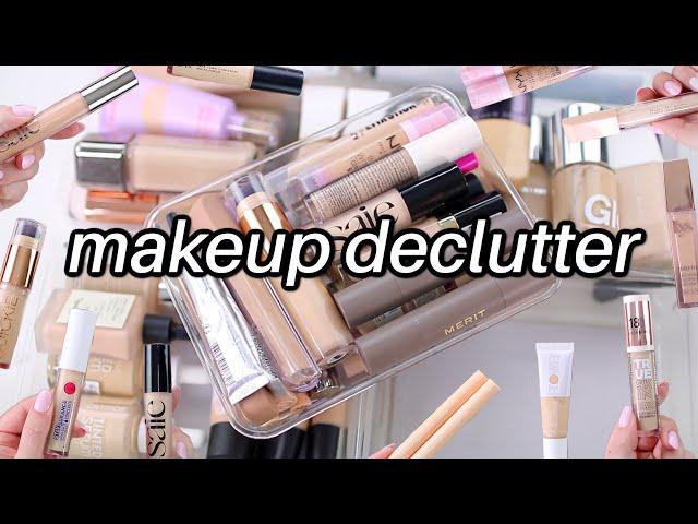 MAKEUP DECLUTTER 2024! My TOP Concealers + Getting Rid of HALF