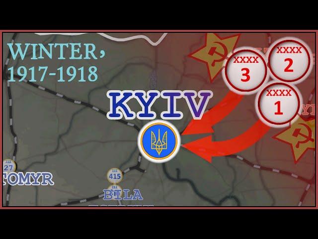 Russian Civil War, Winter 1917-1918