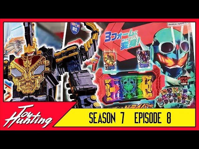 KING CAUCASUS KABUTO & Ride Chemy Card Hunt! King-Ohger & Kamen Rider Gotchard | Toy Hunting S7 E8