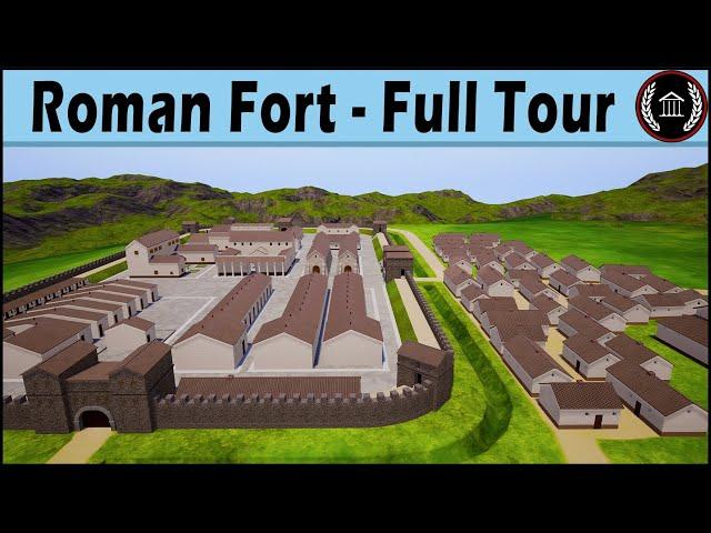 Full Tour of a Roman Fort - Fort Vindolanda