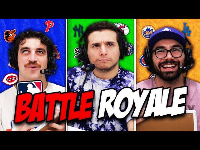 We played MLB Trivia BATTLE ROYALE (hard)