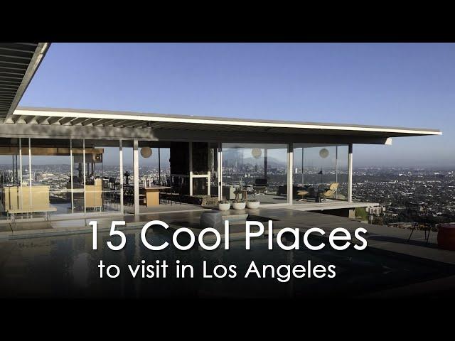 15 Cool Places / Architecture to Visit in Los Angeles