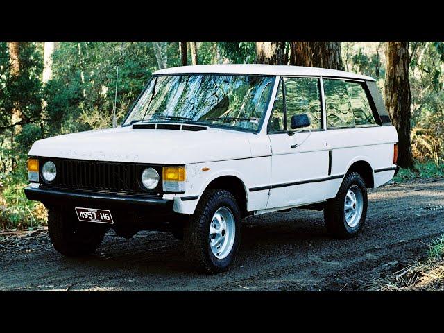 Cals paddock find 2 door Range Rover Classic