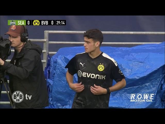 16-year-old Gio Reyna Borussia Dortmund debut vs Seattle Sounders