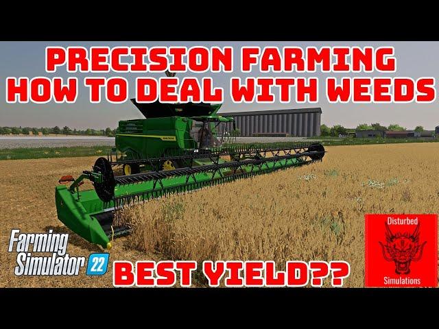 HOW TO DEAL WITH WEEDS | BEST YIELD | PRECISION FARMING