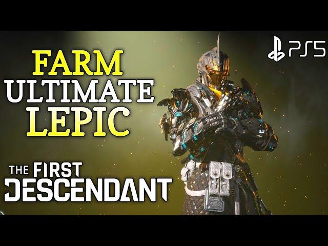 Farm Ultimate Lepic THE FIRST DESCENDANT Ultimate Bunny Build |The First Descendant Ultimate Lepic