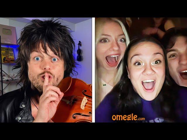 Classical Violinist Surprises Omegle with ROCK Music