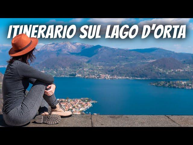 VILLAGES and SPECTACULAR views of Lake Orta  The small and romantic lake of Piedmont