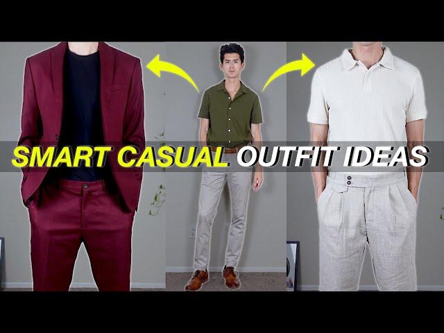 8 Smart Casual Outfit Ideas For Men