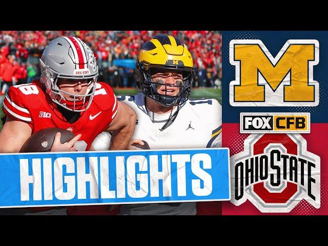 Michigan Wolverines vs. No. 2 Ohio State Buckeyes Highlights | FOX College Football