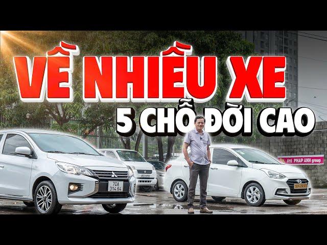 Bãi Bình Chánh về nhiều xe: ACCENT, i10, ATTRAGE, SONATA, CRUZE đời cao