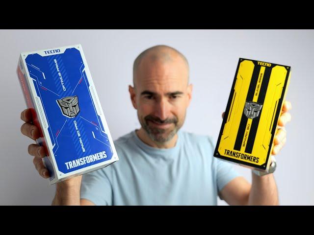 Transformers Phones! | TECNO SPARK 30 Series Optimus Prime & Bumblebee Unboxing