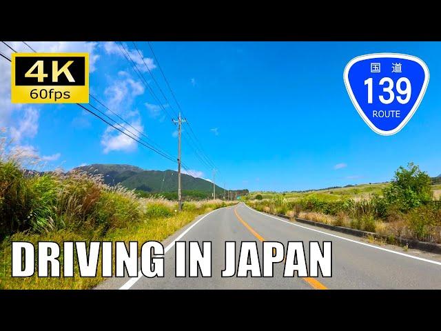 【Driving in Japan】National Route 139 : Asagiri Plateau - Fujiyoshida [Insta 360 Ace Pro 4K60P]