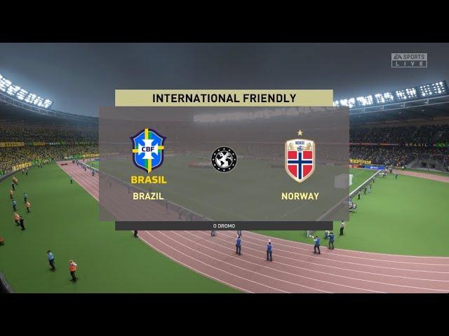 FIFA U-20 Women's World Cup Brazil Vs Norway Fifa 22 Simulation