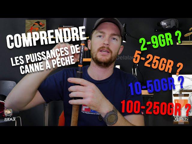  DÉBUTER la PÊCHE : Comprendre les puissances de canne ! - Comment choisir une canne à pêche ?