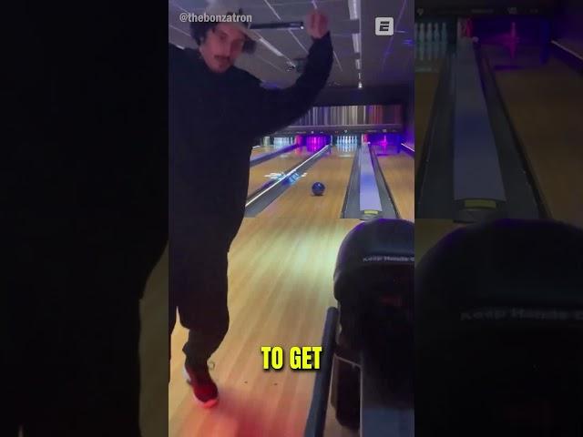 The Best Bowling Shot Ever!