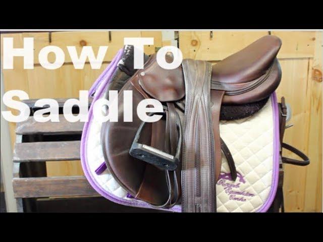 How To Saddle a Horse