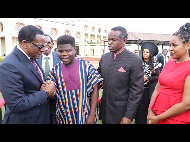 Meeting The President Of Malawi  For The First Time