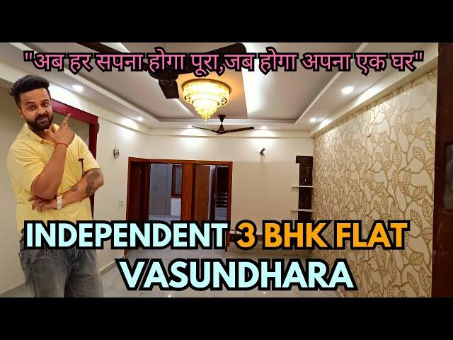 Budget Friendly 3 BHK Flat in Vasundhara Ghaziabad on Independent Floor|Contact:-9540872378|sr homes