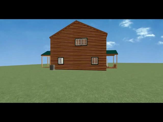 Newest Conestoga Model - Bear Den Log Home