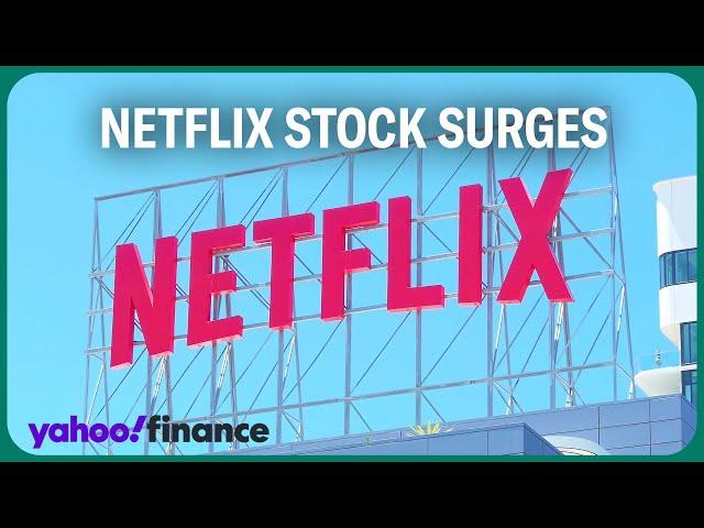 Netflix stock surges on Q4 earnings, 2025 guidance