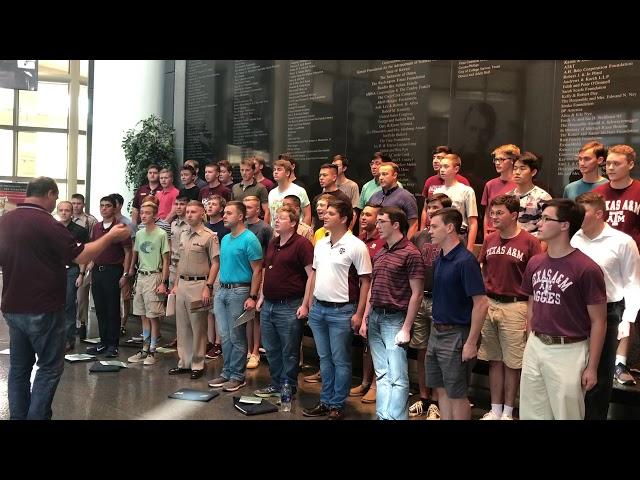 The Texas A&M Singing Cadets - National Anthem