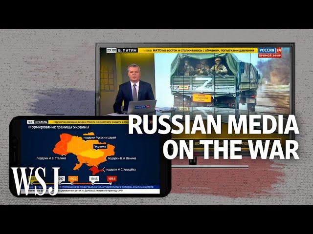 How Russian State Media Is Portraying the War in Ukraine | WSJ