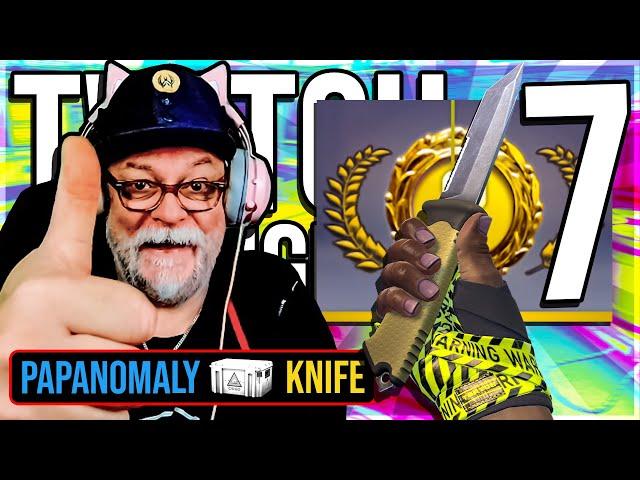 PAPANOMALY TWITCH HIGHLIGHTS 7   UNBOXING MY FIRST KNIFE
