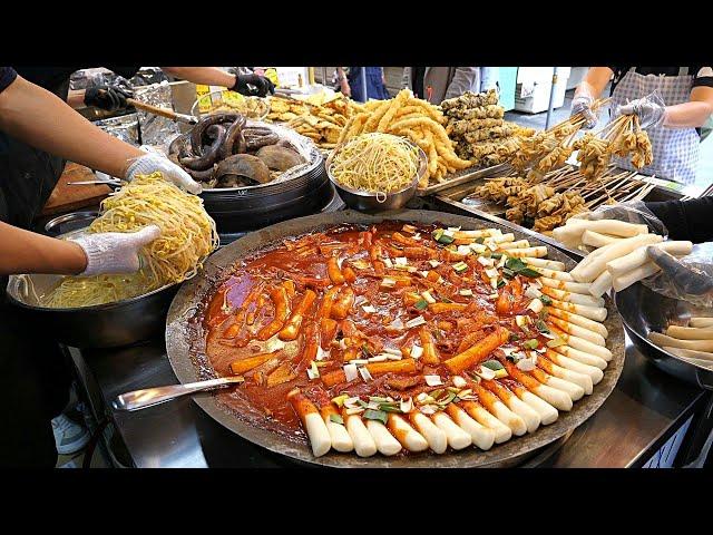 Foods that stimulate your appetite! Traditional Market Street Food - Top 5 / Korean Street Food