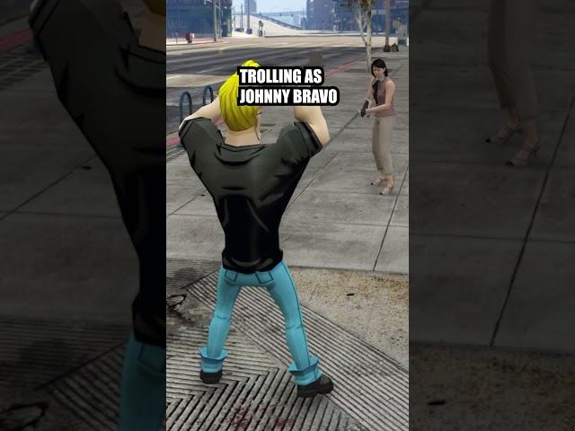 Trolling as Johnny Bravo in GTA 5 #gta5rp
