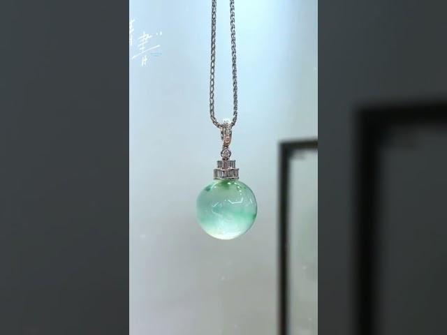 翡翠飄花園珠吊墜 #翡翠 #翡翠吊墜 #jewellery #熱門