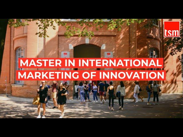 TSM Master in International Marketing of Innovation