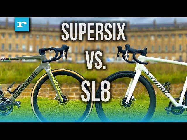 Specialized S-Works Tarmac SL8 vs. Cannondale Supersix Evo Lab71 | Which road bike is best?