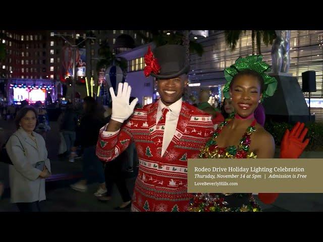 2024 Rodeo Drive Holiday Lighting Celebration