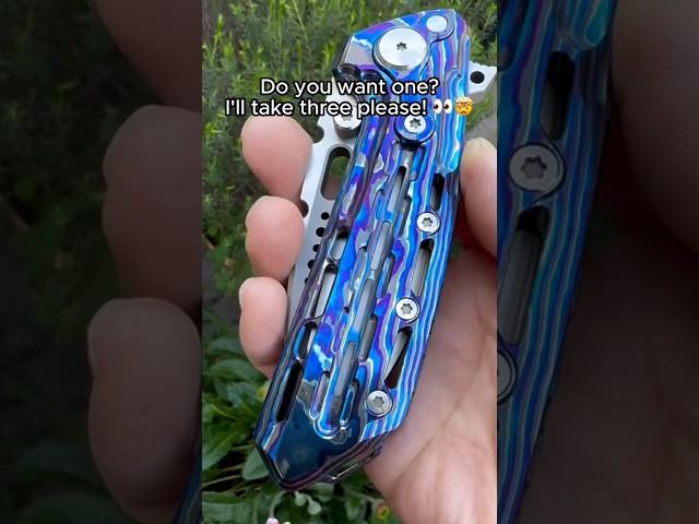 This Knife Has A COOL Secret Feature!  Reate Terminator TX228! ⁠ via @CranesProduction