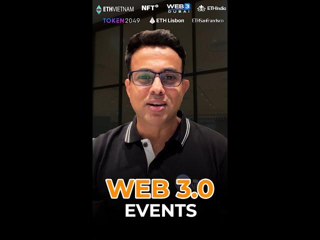  Web 3.0 Events Not To Be Missed