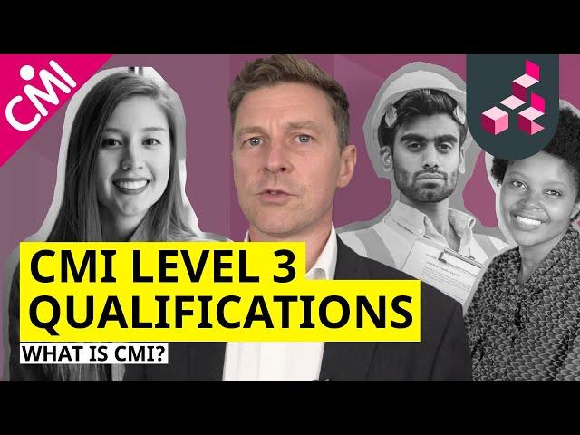 What is CMI Level 3? - CMI Level 3 Qualifications with Crescente