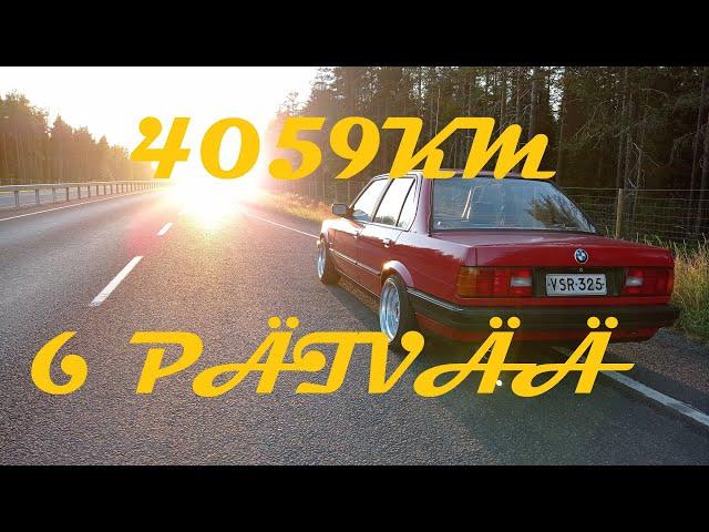 Ajoin Suomen ympäri E30 BMW:llä | osa 1