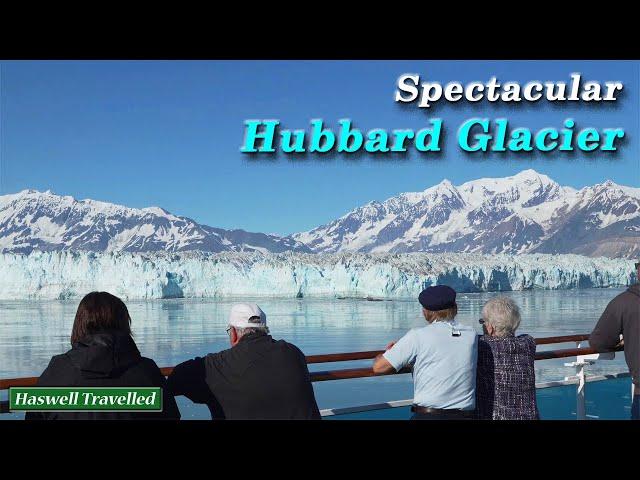 Spectacular Hubbard Glacier in St Elias Mountains of Alaska in 4K