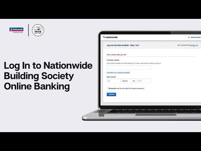 How to Log In to Nationwide Building Society Online Banking | nationwide.co.uk