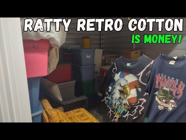 $180 10' x 10' Storage Unit! Box Of Old Ratty Tees Pays For It All.
