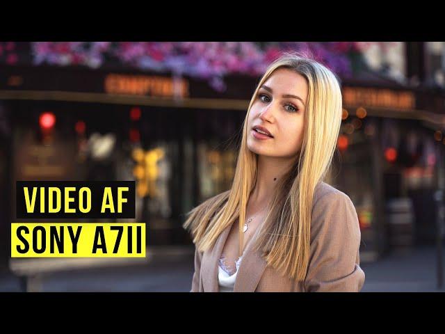 SONY A7ii - video AUTOFOCUS test + settings