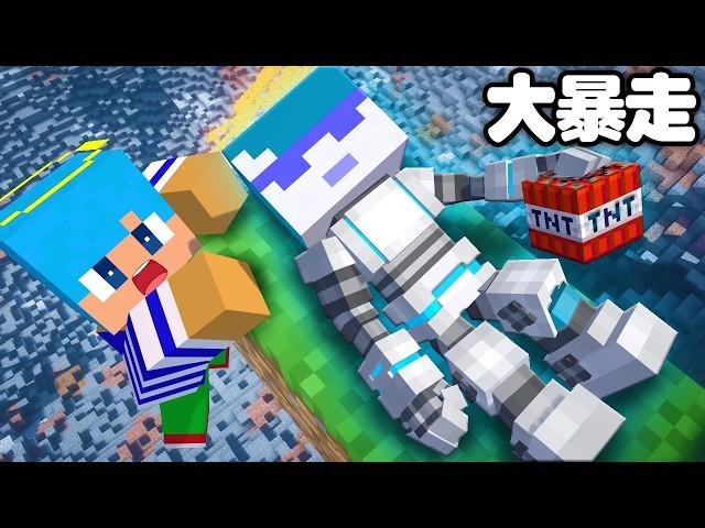 助けて！ロボットになったおかんが大暴走してきた！【まいくら / マインクラフト】