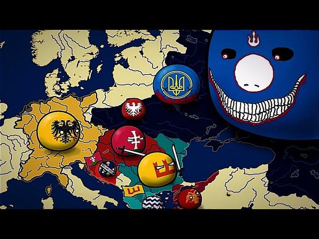 The Top Dogs of Europe - Every Century (Countryballs)