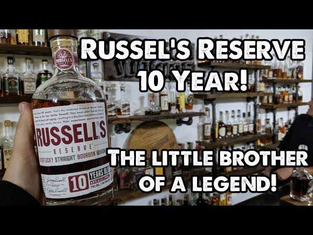 Russel's Reserve 10 Year Bourbon Whiskey Review! Breaking the Seal EP#